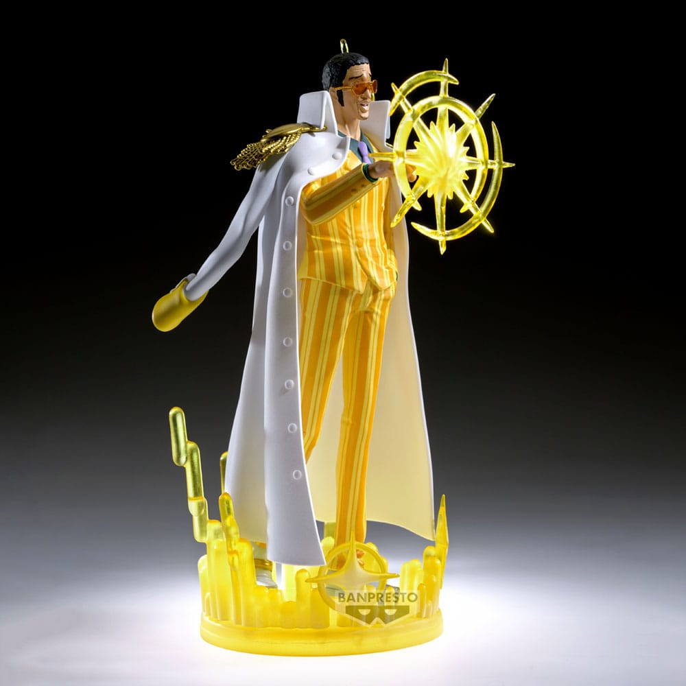 One Piece The Shukko Logia PVC Statue Borsalino Special Edition 19 cm Prizefiguren Yokina