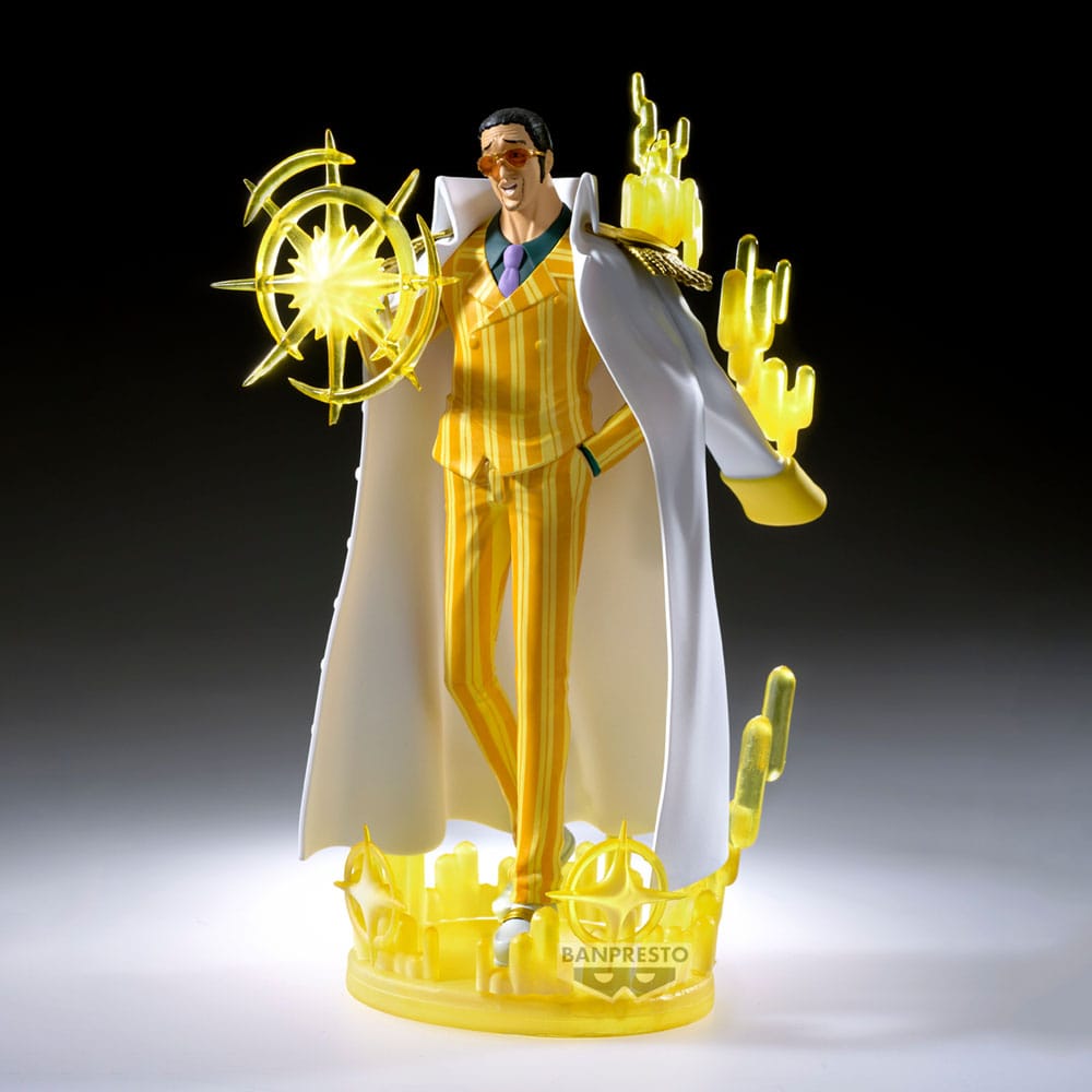 One Piece The Shukko Logia PVC Statue Borsalino Special Edition 19 cm Prizefiguren Yokina