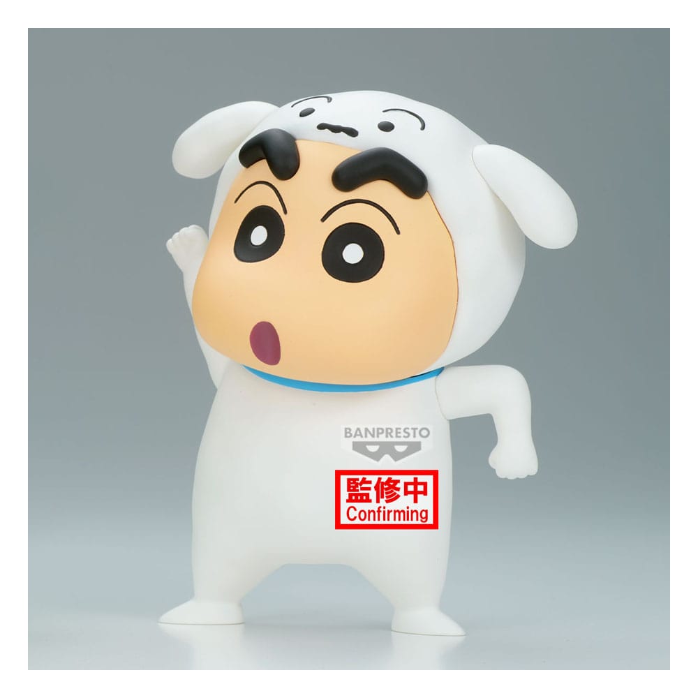 Crayon Shinchan Cosplay PVC Statue Shiro Shinchan 11 cm Prizefiguren Yokina
