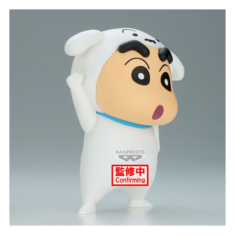 Crayon Shinchan Cosplay PVC Statue Shiro Shinchan 11 cm Prizefiguren Yokina