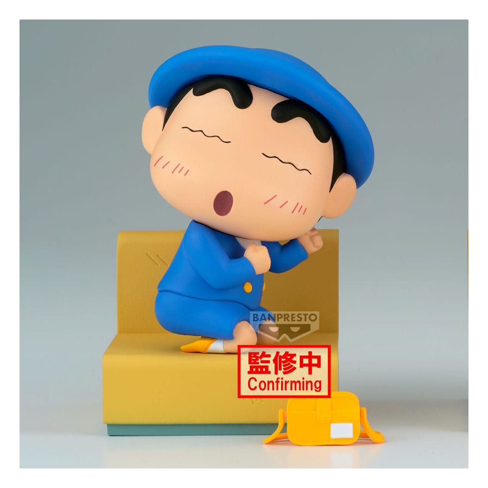 Crayon Shinchan PVC Statue Nakayoshi Memories Let's Go To Kindergarten With Nene-chan (A:Shinnosuke) 10 cm Prizefiguren Yokina