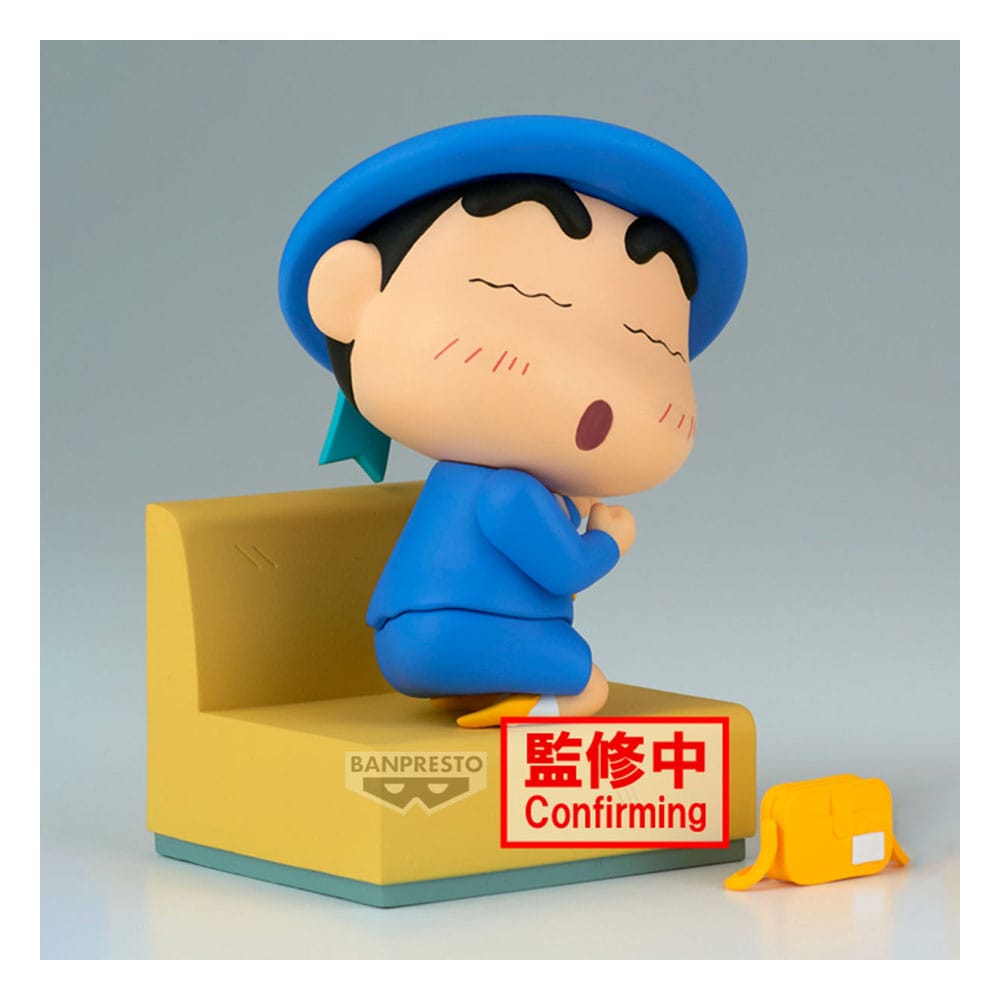 Crayon Shinchan PVC Statue Nakayoshi Memories Let's Go To Kindergarten With Nene-chan (A:Shinnosuke) 10 cm Prizefiguren Yokina