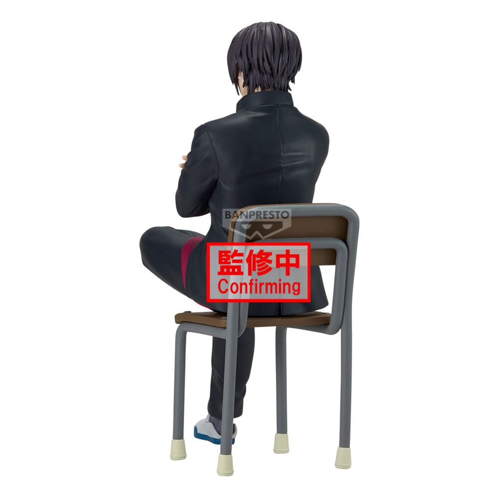Gintama: Mr. Ginpachi's Zany Class Desk Figure PVC Statue Shinsuke Takasugi 15 cm Prizefiguren Yokina