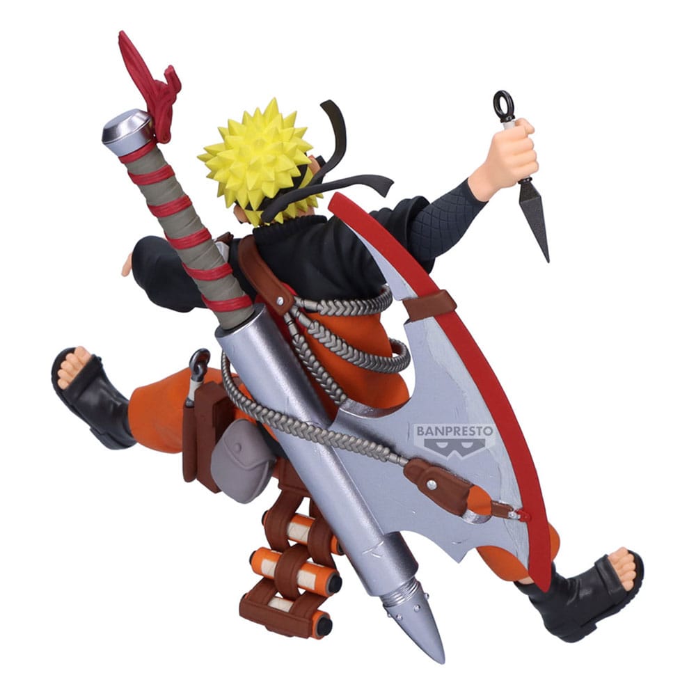 Naruto Shippuden 72 Series Vibration Stars PVC Statue Naruto Uzumaki 16 cm Prizefiguren Yokina