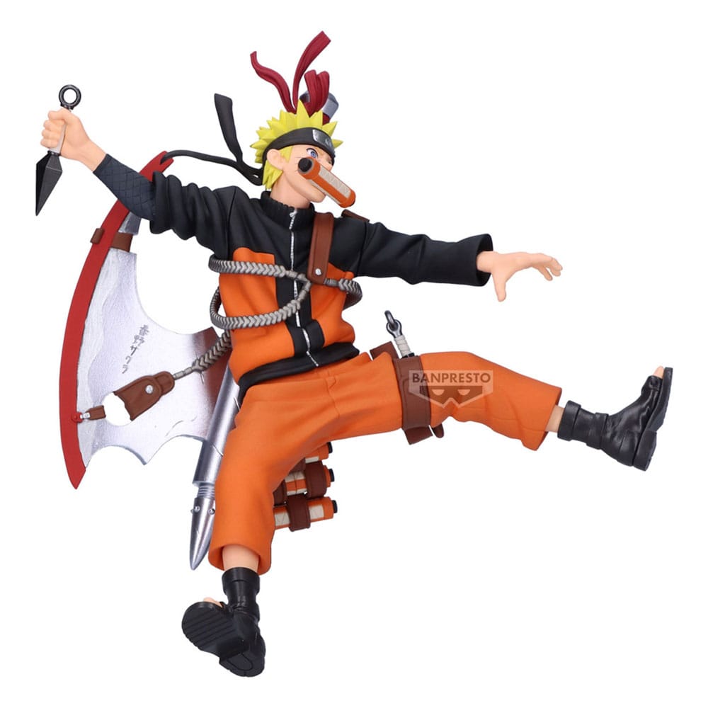 Naruto Shippuden 72 Series Vibration Stars PVC Statue Naruto Uzumaki 16 cm Prizefiguren Yokina