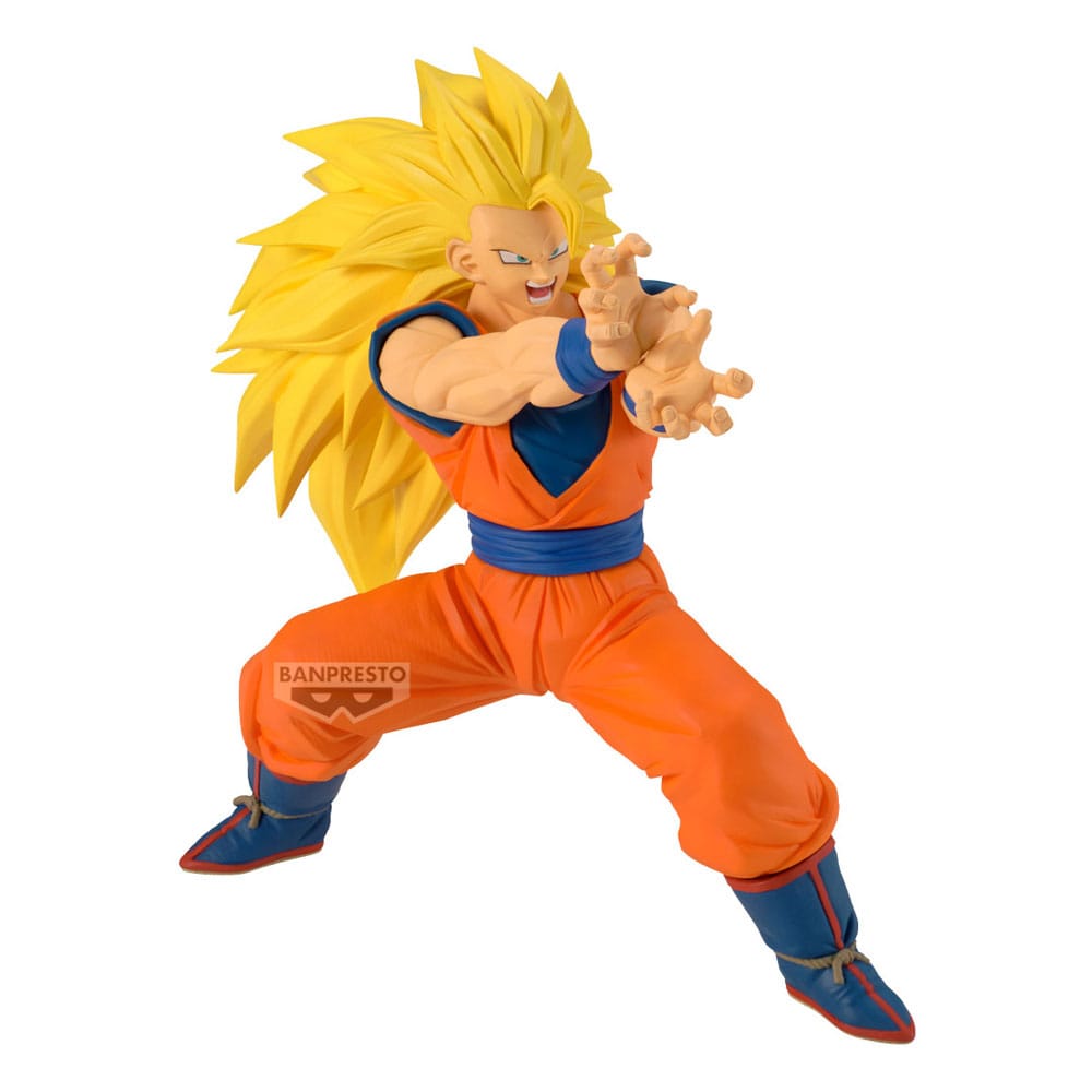 Dragon Ball Z Match Makers PVC Statue Super Saiyan 3 Son Goku (Vs. Majin Buu) 16 cm Prizefiguren Yokina