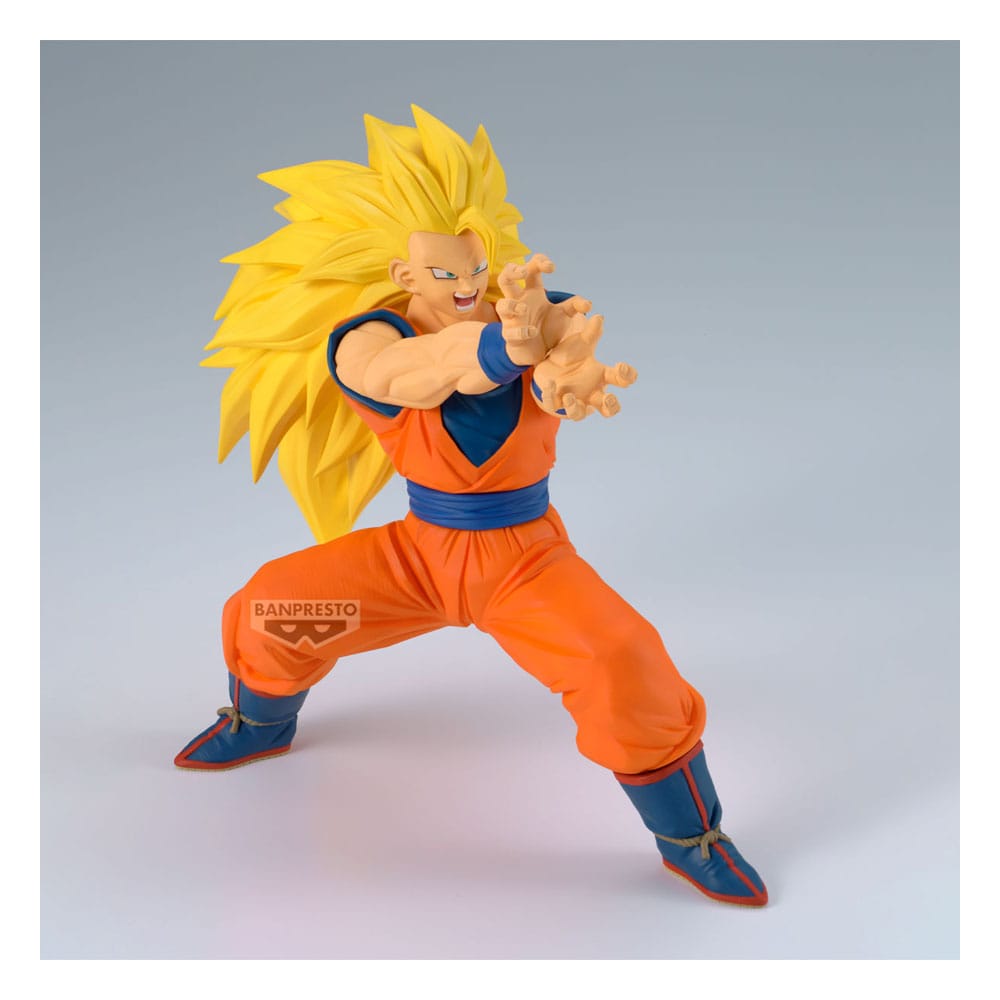 Dragon Ball Z Match Makers PVC Statue Super Saiyan 3 Son Goku (Vs. Majin Buu) 16 cm Prizefiguren Yokina