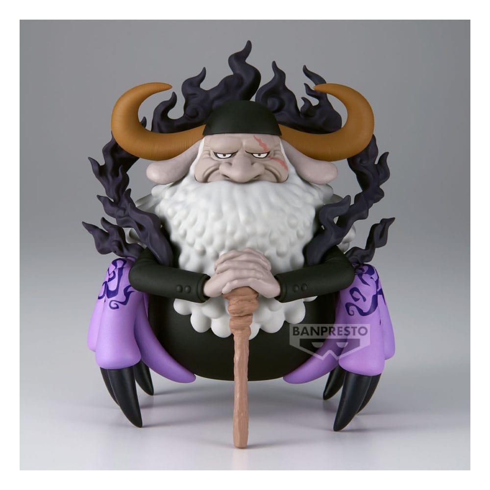 One Piece Mega World Collectable PVC Statue St. Jaygarcia Saturn 13 cm Prizefiguren Yokina