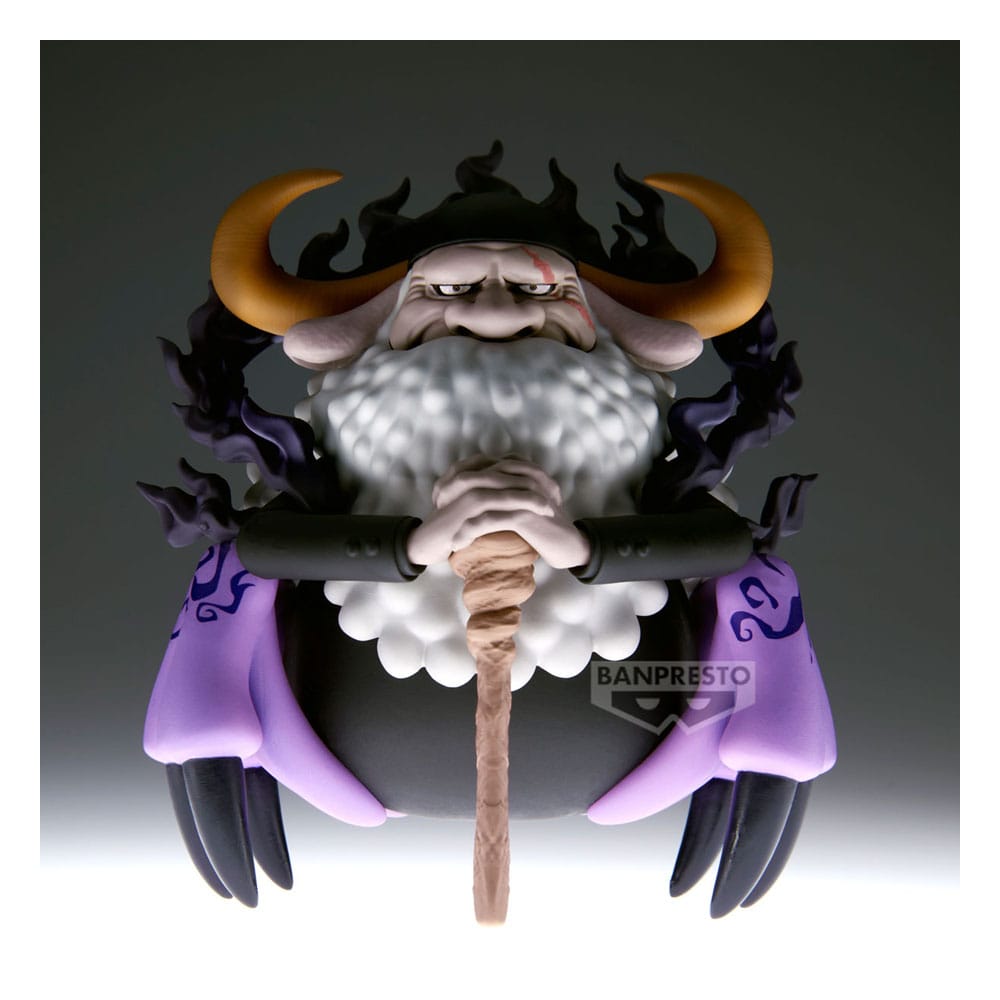 One Piece Mega World Collectable PVC Statue St. Jaygarcia Saturn 13 cm Prizefiguren Yokina