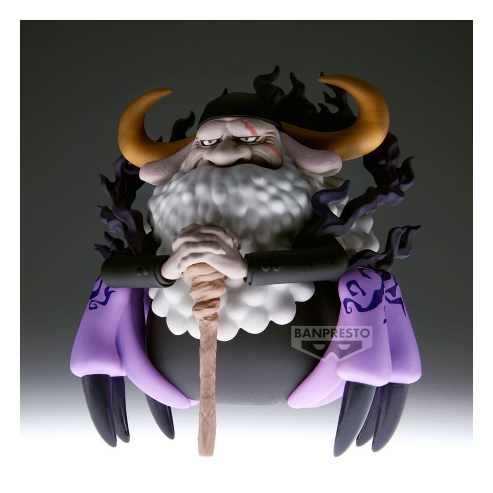 One Piece Mega World Collectable PVC Statue St. Jaygarcia Saturn 13 cm Prizefiguren Yokina