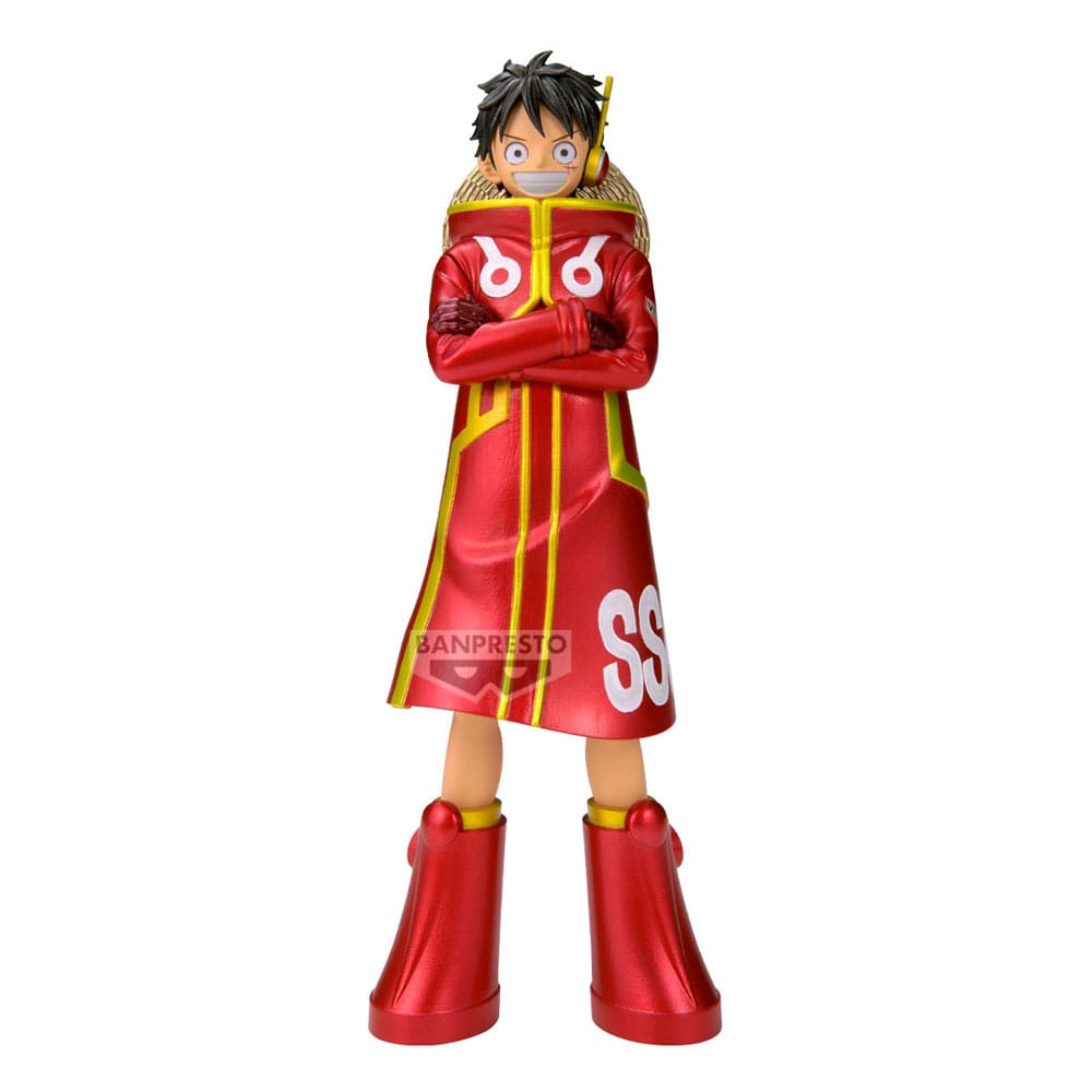 One Piece DXF - The Grandline Series PVC Statue Monkey D. Luffy (Ver. A) 16 cm Prizefiguren Yokina