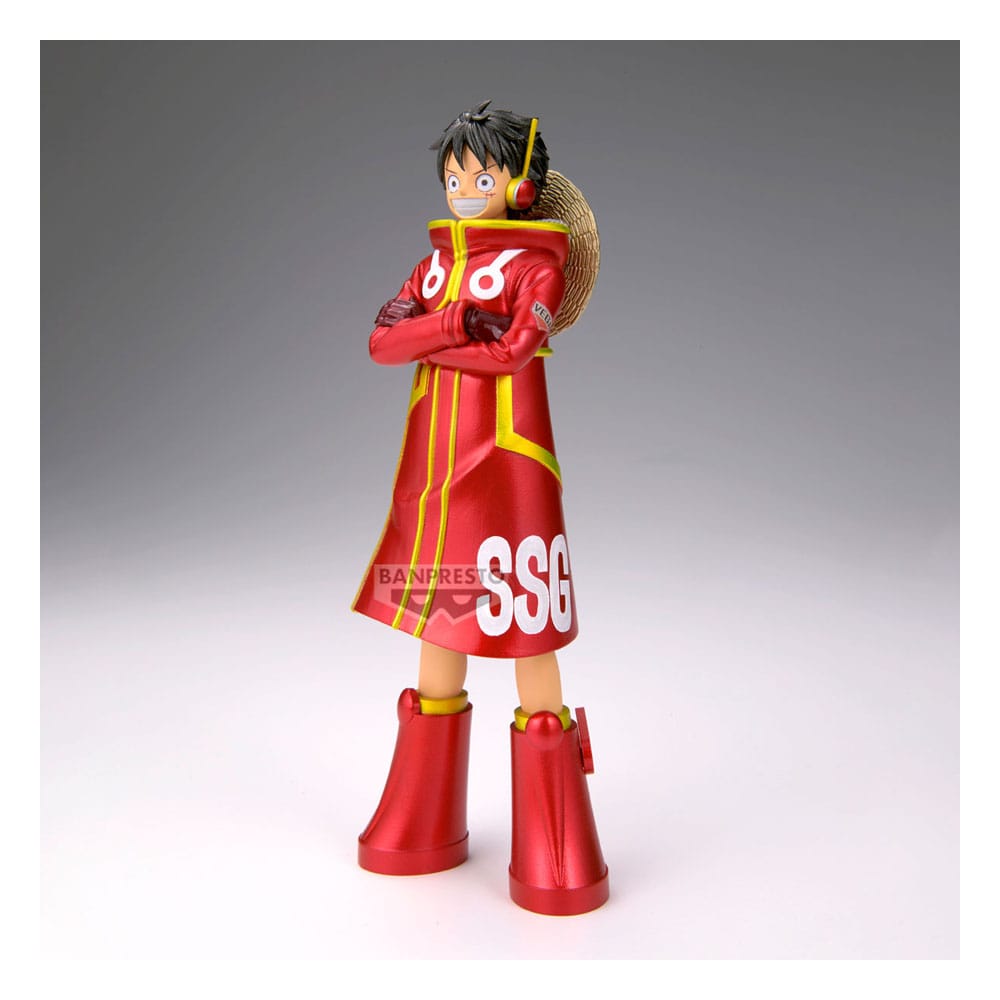 One Piece DXF - The Grandline Series PVC Statue Monkey D. Luffy (Ver. A) 16 cm Prizefiguren Yokina