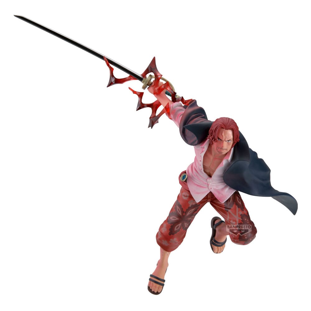 One Piece Battle Record Collection PVC Statue Shanks Special Version 17 cm Prizefiguren Yokina