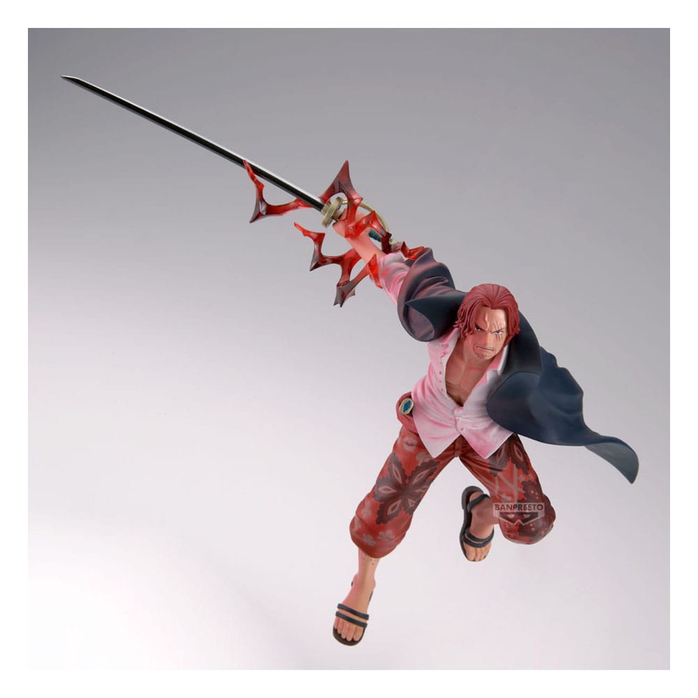 One Piece Battle Record Collection PVC Statue Shanks Special Version 17 cm Prizefiguren Yokina