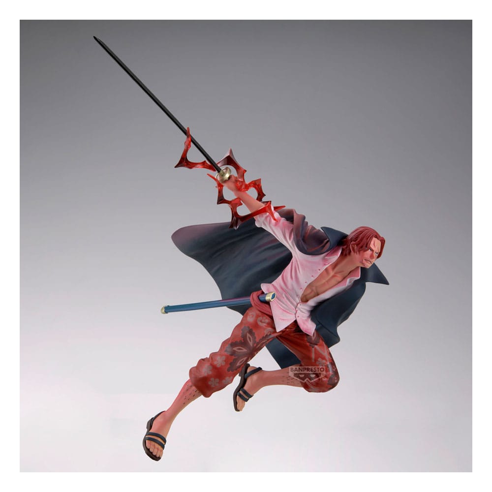 One Piece Battle Record Collection PVC Statue Shanks Special Version 17 cm Prizefiguren Yokina