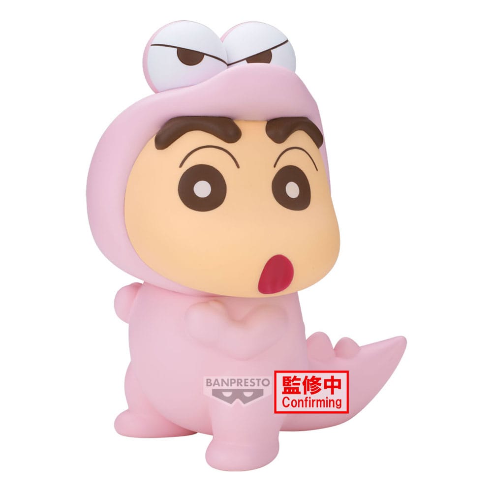Crayon Shinchan Big Sofvimates PVC Statue Shinnosuke Nohara (Waniyamasan Ver.) Pastel Color Ver. 18 cm Prizefiguren Yokina
