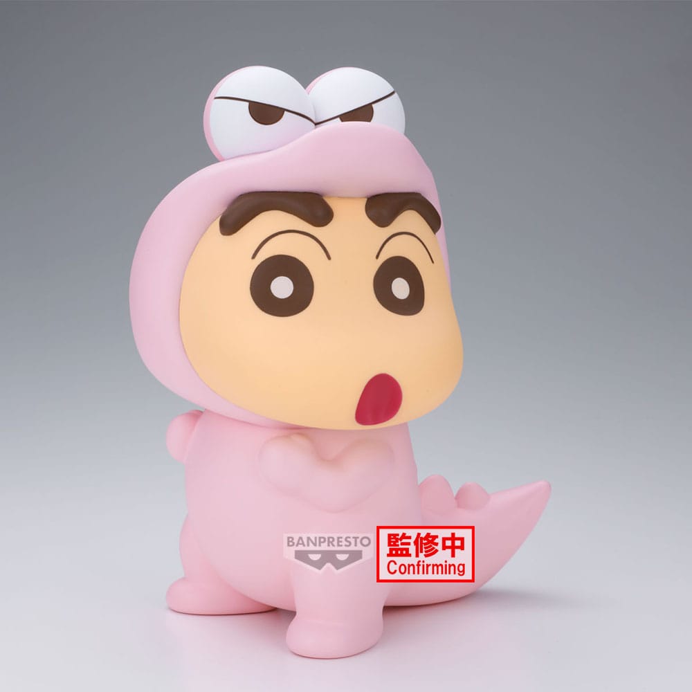 Crayon Shinchan Big Sofvimates PVC Statue Shinnosuke Nohara (Waniyamasan Ver.) Pastel Color Ver. 18 cm Prizefiguren Yokina