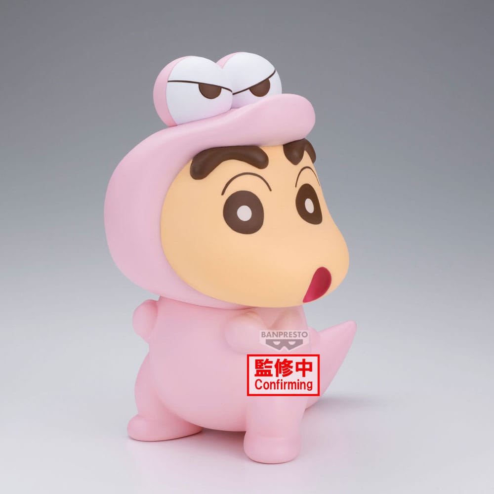 Crayon Shinchan Big Sofvimates PVC Statue Shinnosuke Nohara (Waniyamasan Ver.) Pastel Color Ver. 18 cm Prizefiguren Yokina