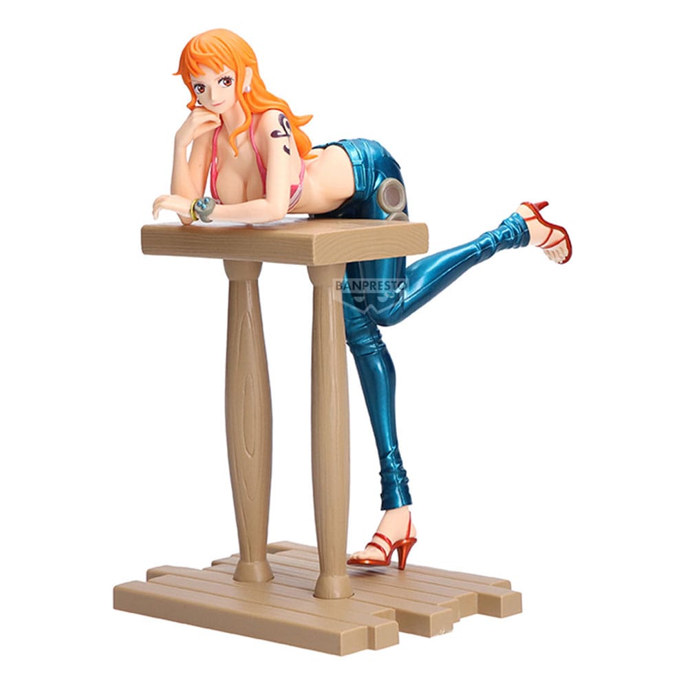 One Piece Grandline Journey PVC Statue Version A: Nami 17 cm Prizefiguren Yokina