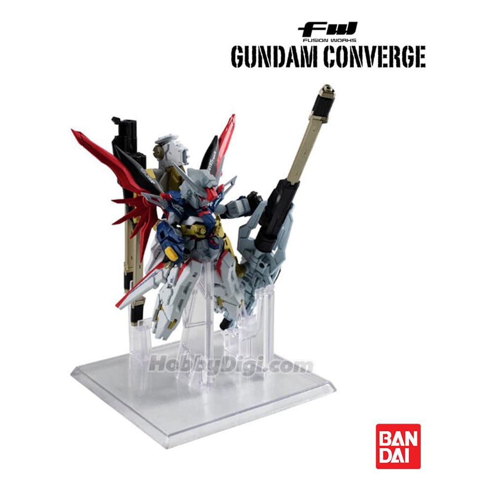 Gundam Seed Freedom: Gundam Converge Figur Destiny Gundam Spec II & Zeus Silhouette 12 cm Figmas Yokina