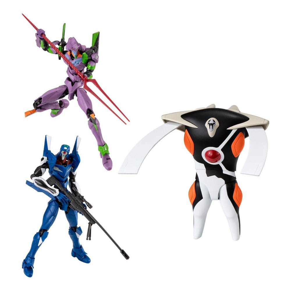 Evangelion Eva-Frame-DX02 Actionfigur Neon Genesis Evangelion 3-teiliges Set 13 cm Figmas Yokina