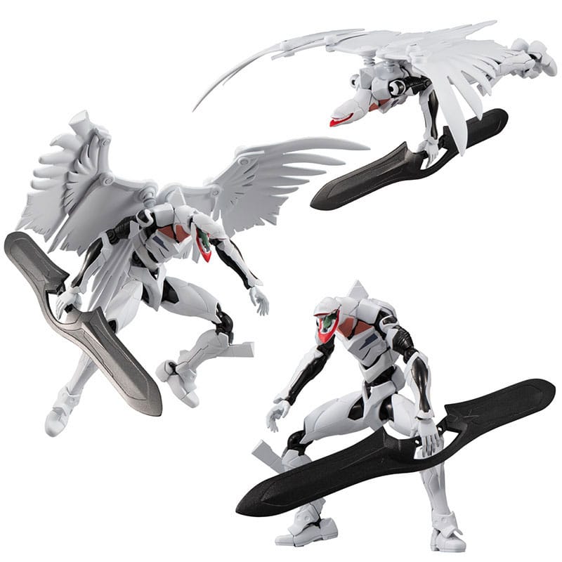 Evangelion Eva-Frame-Ex Actionfigur Neon Genesis Evangelion EVA 3-teiliges Set 13 cm Figmas Yokina
