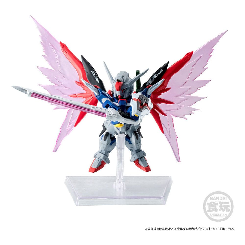 Gundam Seed Freedom: Gundam Converge Figur Destiny Gundam Spec II 6 cm Figmas Yokina