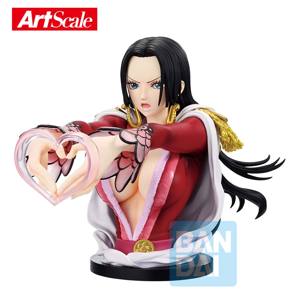 One Piece Ichibansho Art Scale PVC Büste Boa Hancock Artscale (Devil's Night) 18 cm Prizefiguren Yokina