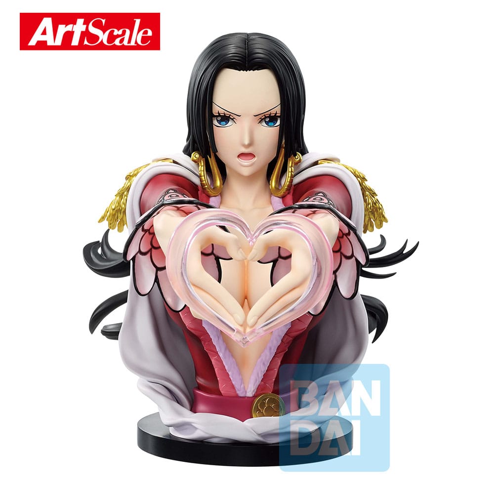 One Piece Ichibansho Art Scale PVC Büste Boa Hancock Artscale (Devil's Night) 18 cm Prizefiguren Yokina