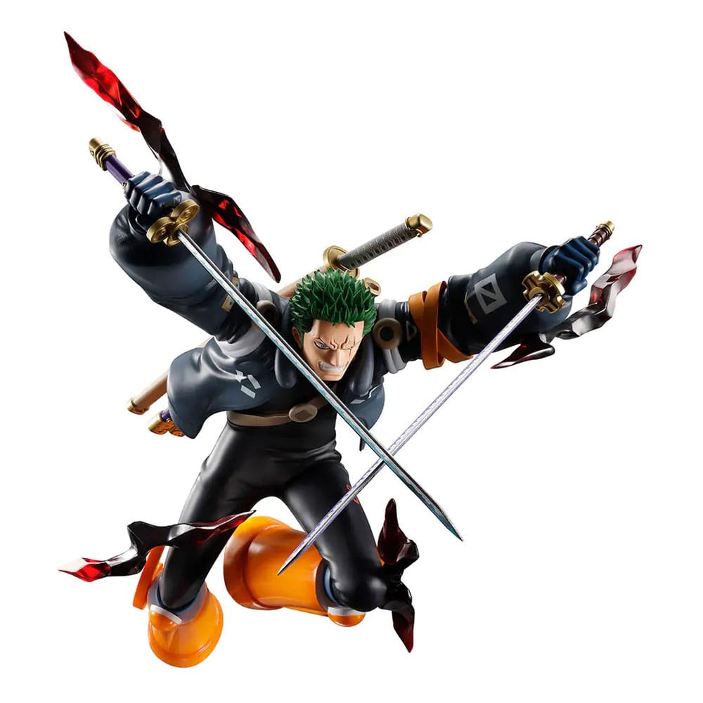 One Piece Burst of Energy Collection Ichibansho Masterlise Expiece PVC Statue Roronoa Zoro 15 cm Prizefiguren Yokina