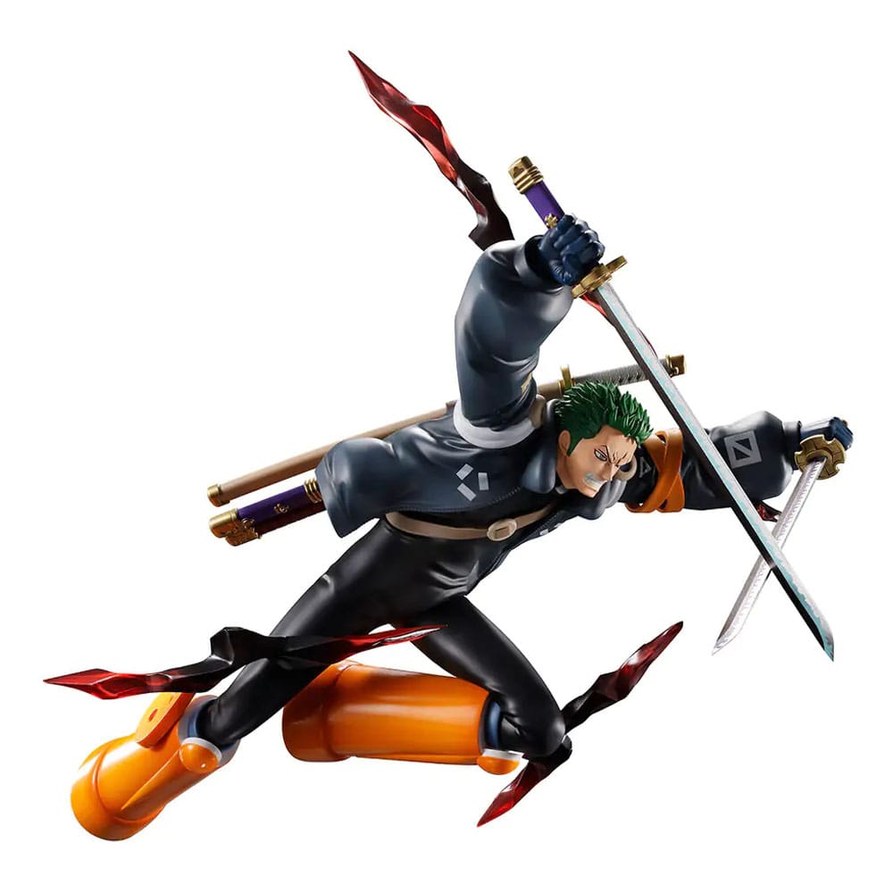 One Piece Burst of Energy Collection Ichibansho Masterlise Expiece PVC Statue Roronoa Zoro 15 cm Prizefiguren Yokina