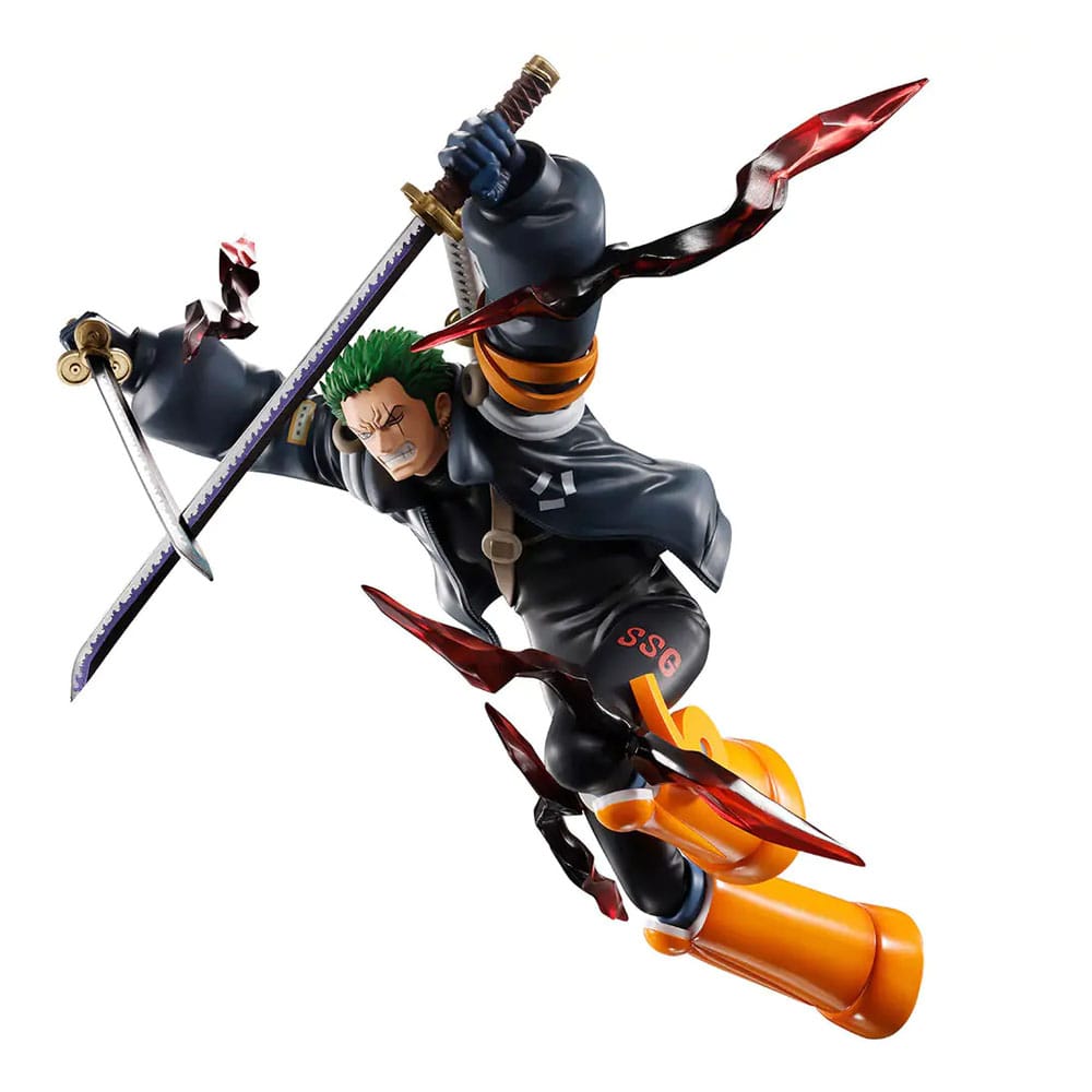 One Piece Burst of Energy Collection Ichibansho Masterlise Expiece PVC Statue Roronoa Zoro 15 cm Prizefiguren Yokina