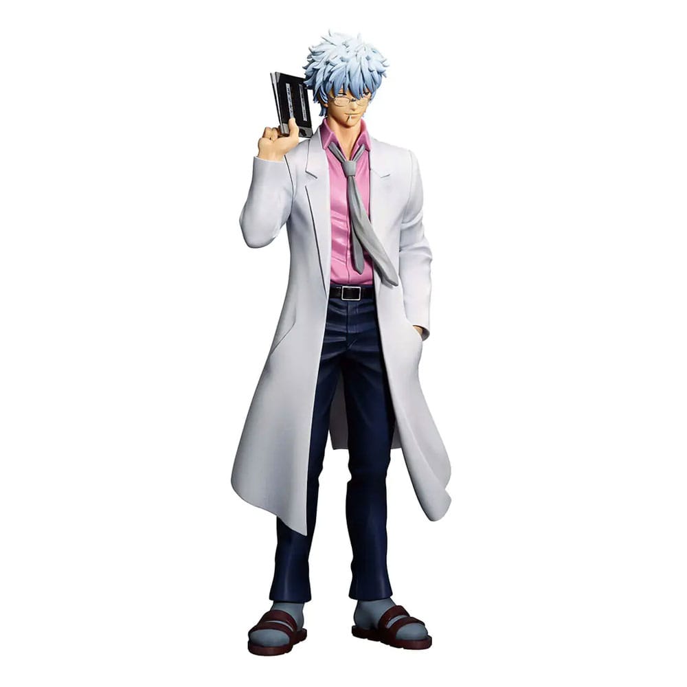 Gintama 3-Z Ginpachi Sensei Ichibansho Masterlise PVC Statue Ginpachi Sakata 25 cm Prizefiguren Yokina