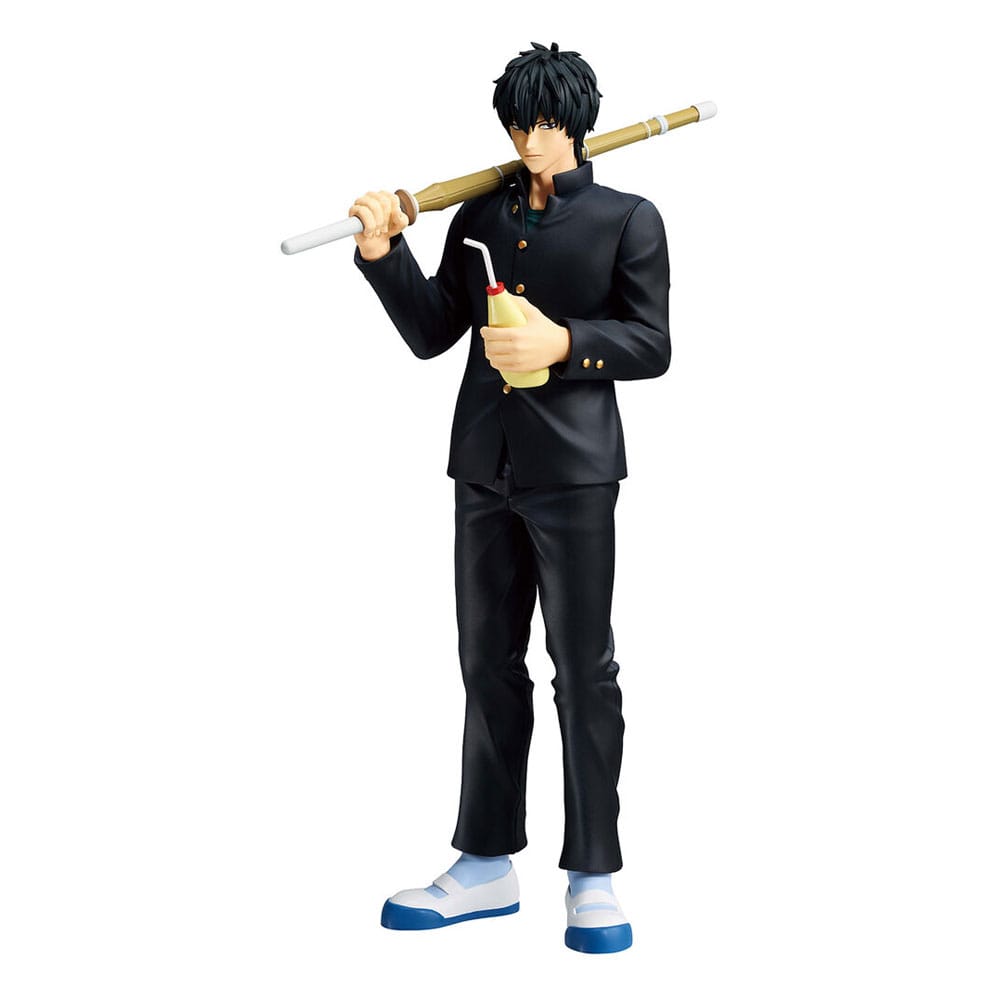Gintama 3-Z Ginpachi Sensei Ichibansho Masterlise PVC Statue Toshiro Hijikata 25 cm Prizefiguren Yokina