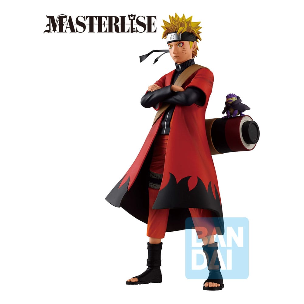 Naruto Shippuden A Bridge Between the Lament of Samsara and Peace Ichibansho Masterlise PVC Statue Naruto Uzamaki (Sage Mode) 24 cm Prizefiguren Yokina