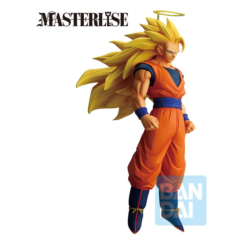 Dragon Ball Z Battle of the Super Saiyan Ichibansho Masterlise PVC Statue Son Goku SSJ3 25 cm Prizefiguren Yokina