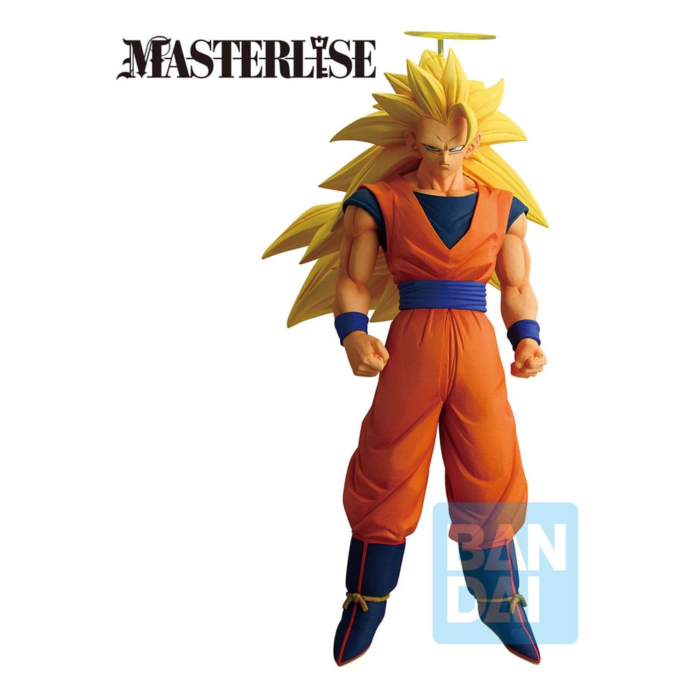 Dragon Ball Z Battle of the Super Saiyan Ichibansho Masterlise PVC Statue Son Goku SSJ3 25 cm Prizefiguren Yokina