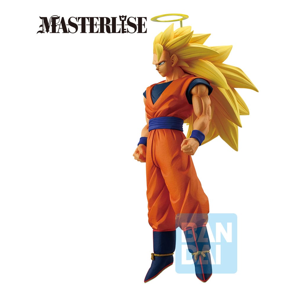 Dragon Ball Z Battle of the Super Saiyan Ichibansho Masterlise PVC Statue Son Goku SSJ3 25 cm Prizefiguren Yokina