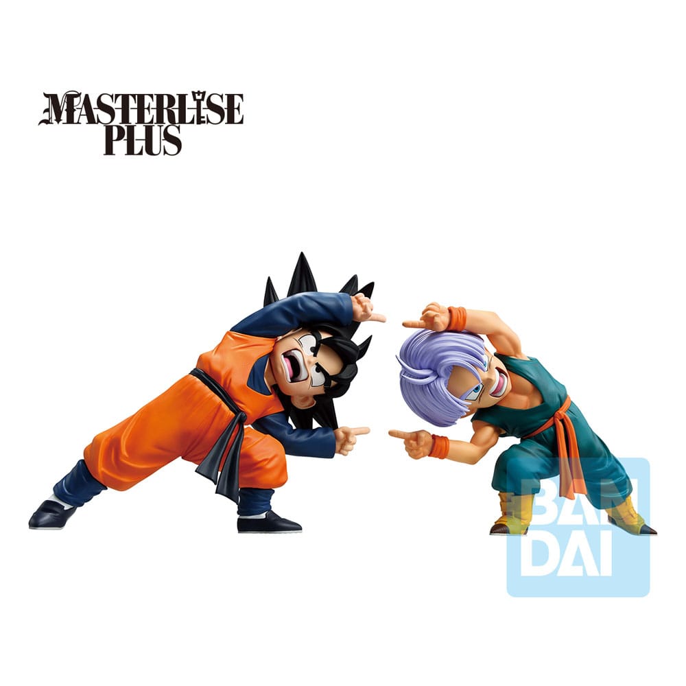 Dragon Ball Z Battle of the Super Saiyan Ichibansho Masterlise PVC Statue Son Goten & Trunks 9 cm Prizefiguren Yokina