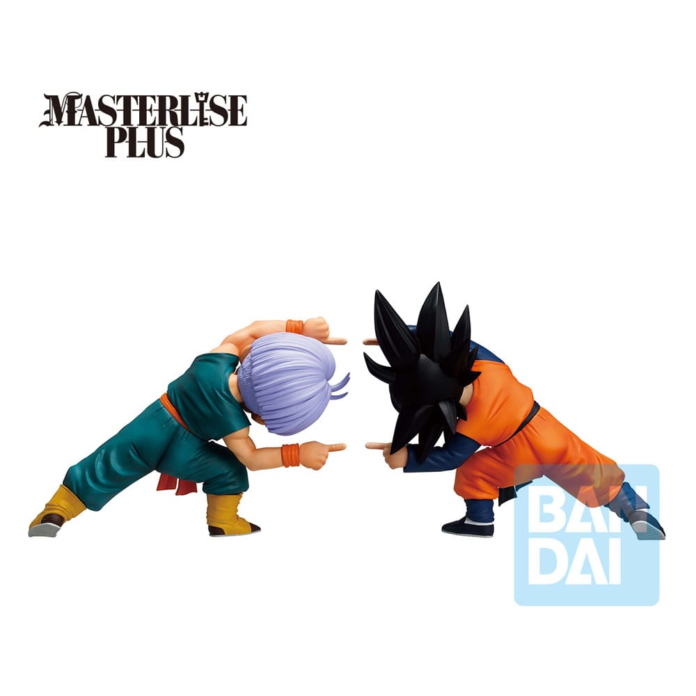 Dragon Ball Z Battle of the Super Saiyan Ichibansho Masterlise PVC Statue Son Goten & Trunks 9 cm Prizefiguren Yokina