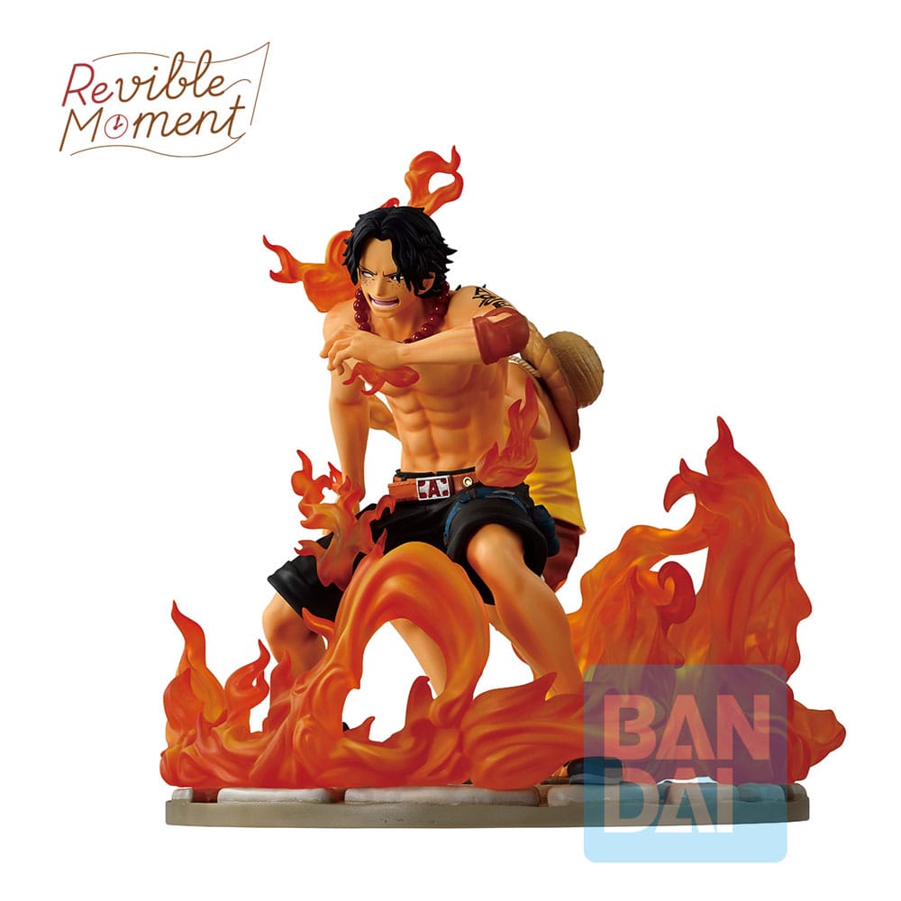 One Piece Dramatic Memories Ichibansho PVC Statue Ace & Luffy 15 cm Prizefiguren Yokina