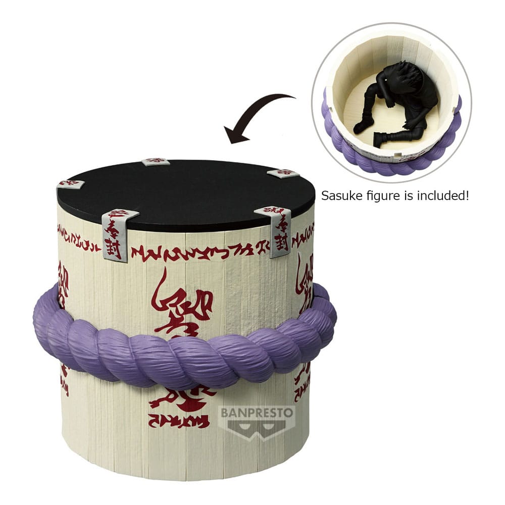 Naruto Figure Life Stiftehalter Sasuke's Coffin 10 cm Schreibwaren Yokina