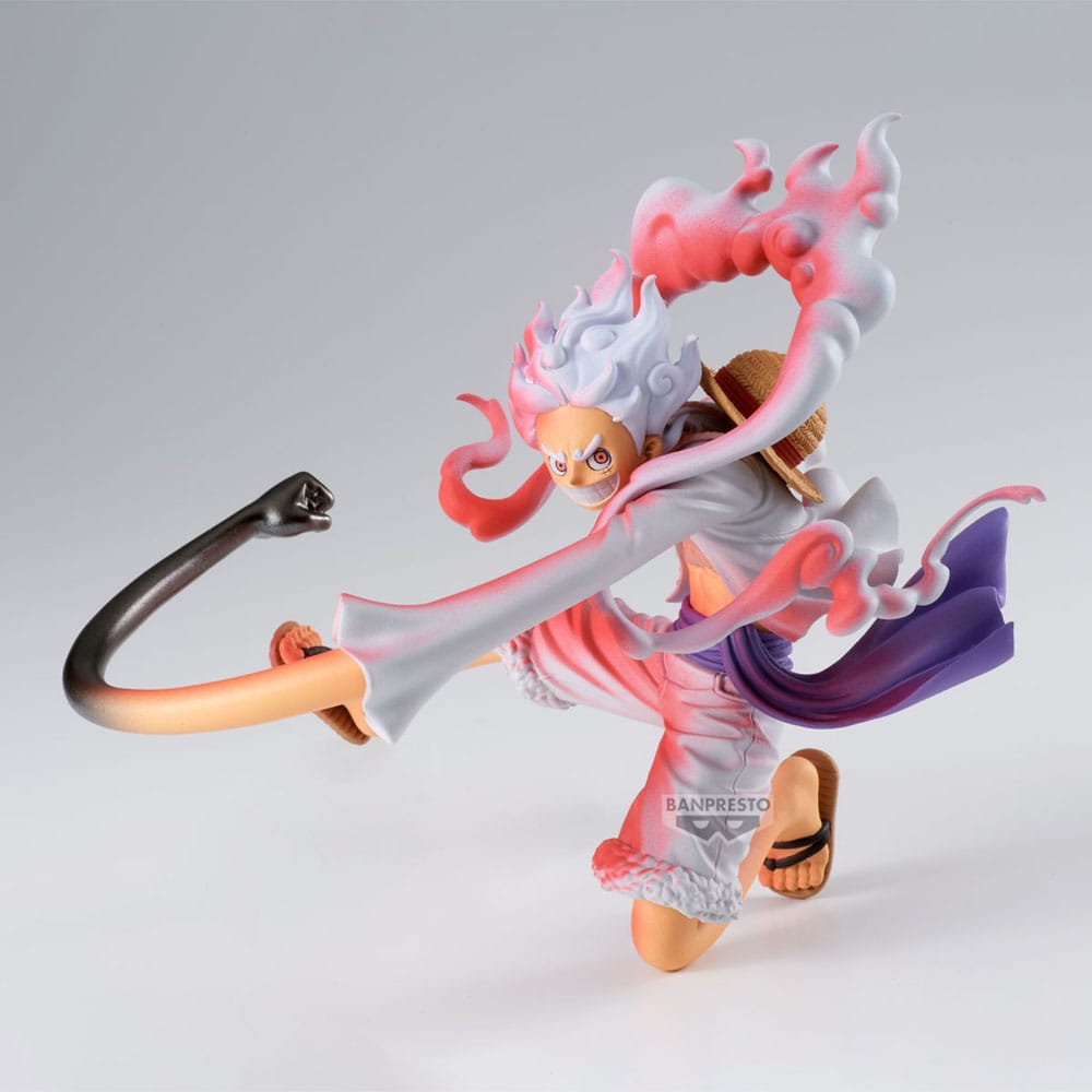 One Piece Battle Record Collection PVC Statue Monkey D. Luffy Gear5 Special Version 13 cm Prizefiguren Yokina