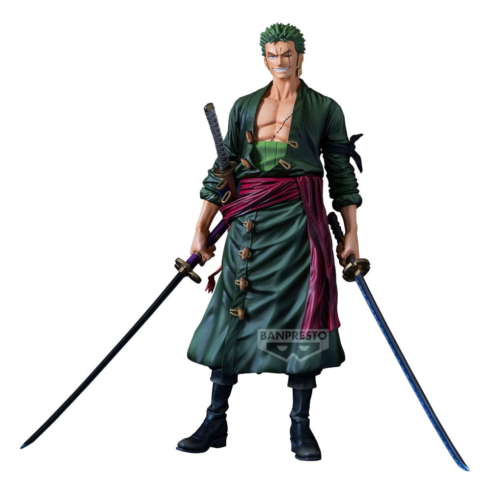 One Piece Premium The Brush PVC Statue Roronoa Zoro 30 cm Prizefiguren Yokina
