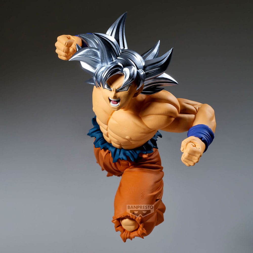 Dragon Ball Super Match Makers Statue Son Goku Ultra Instinct (vs. Jiren) 13 cm Prizefiguren Yokina