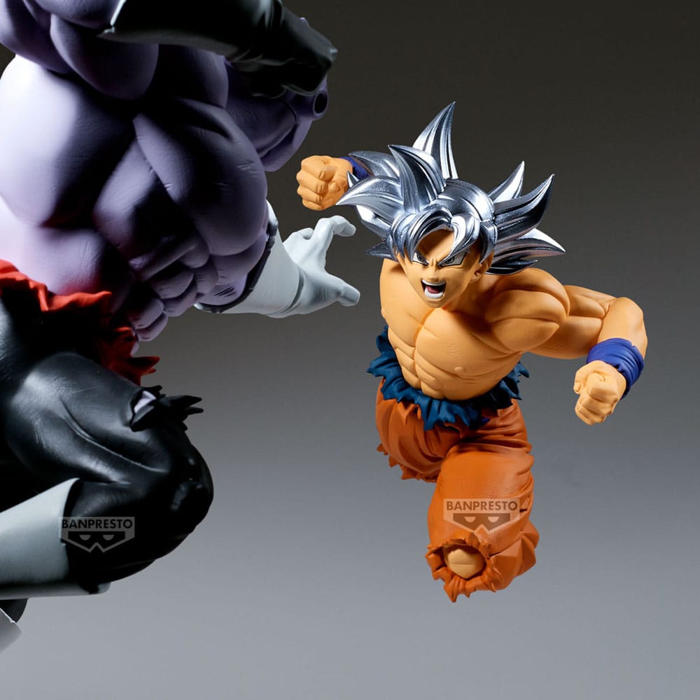 Dragon Ball Super Match Makers Statue Son Goku Ultra Instinct (vs. Jiren) 13 cm Prizefiguren Yokina