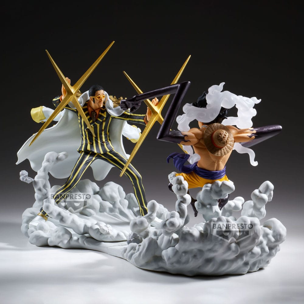One Piece Senkozekkei PVC Statue Monkey D. Ruffy Gear 4 15 cm Prizefiguren Yokina