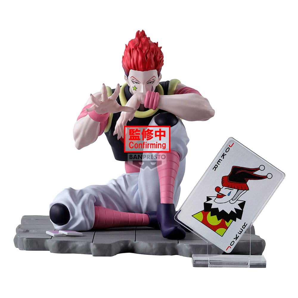 Hunter x Hunter Memorable Saga Special PVC Statue Hisoka 9 cm Prizefiguren Yokina