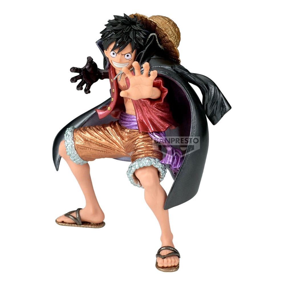 One Piece King of Artist PVC Statue Monkey D. Luffy Land of Wano II Special Ver. 19 cm Prizefiguren Yokina