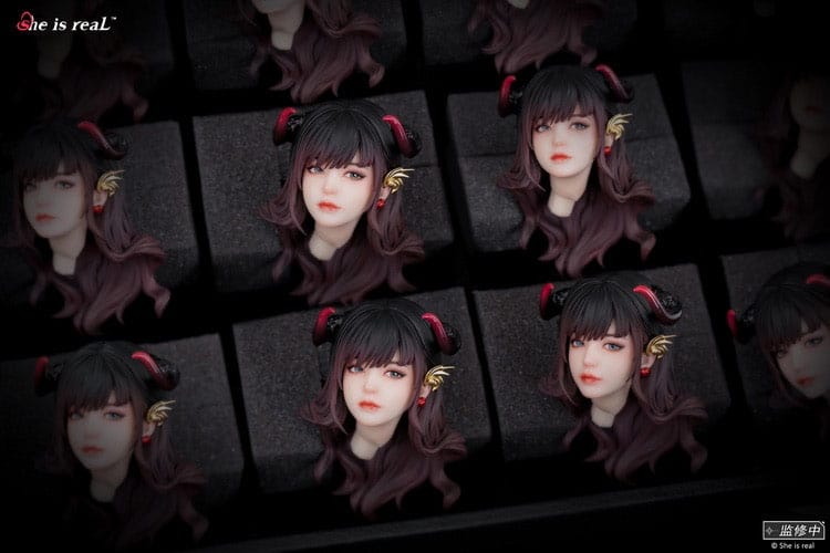 Original Character PVC Statue 1/6 She is real Nafu 29 cm Scalefiguren Yokina